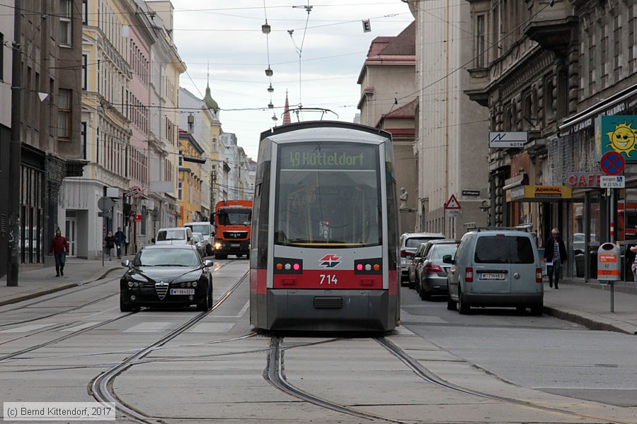 Wien - Straßenbahn - 714
/ Bild: wien714_bk1702230056.jpg Wien - Straßenbahn - 714
/ Bild: wien714_bk1702230056.jpg