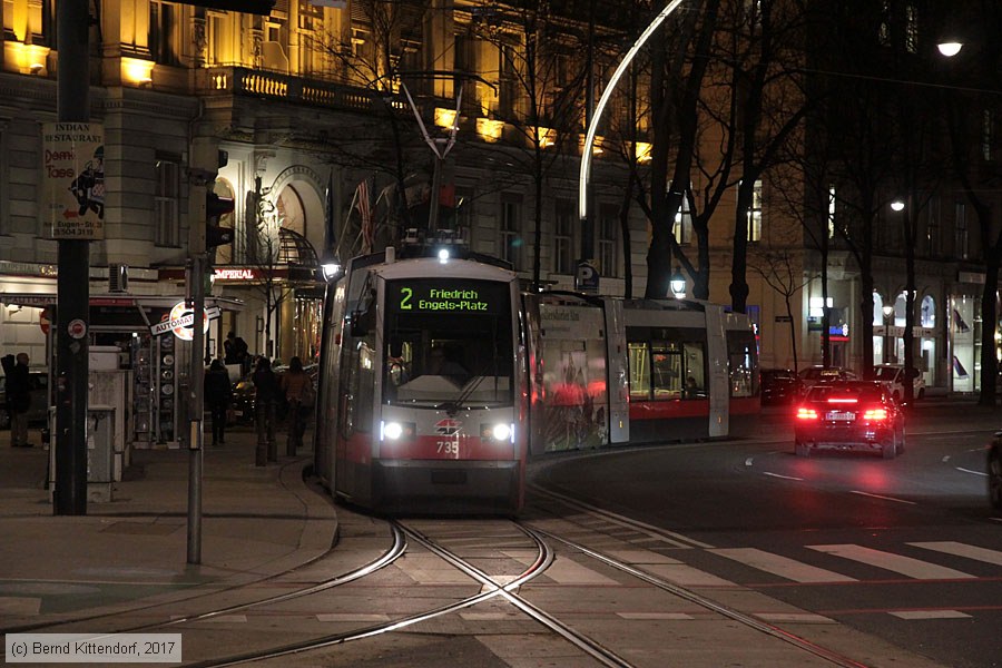 Wien - Straßenbahn - 735
/ Bild: wien735_bk1702230628.jpg Wien - Straßenbahn - 735
/ Bild: wien735_bk1702230628.jpg