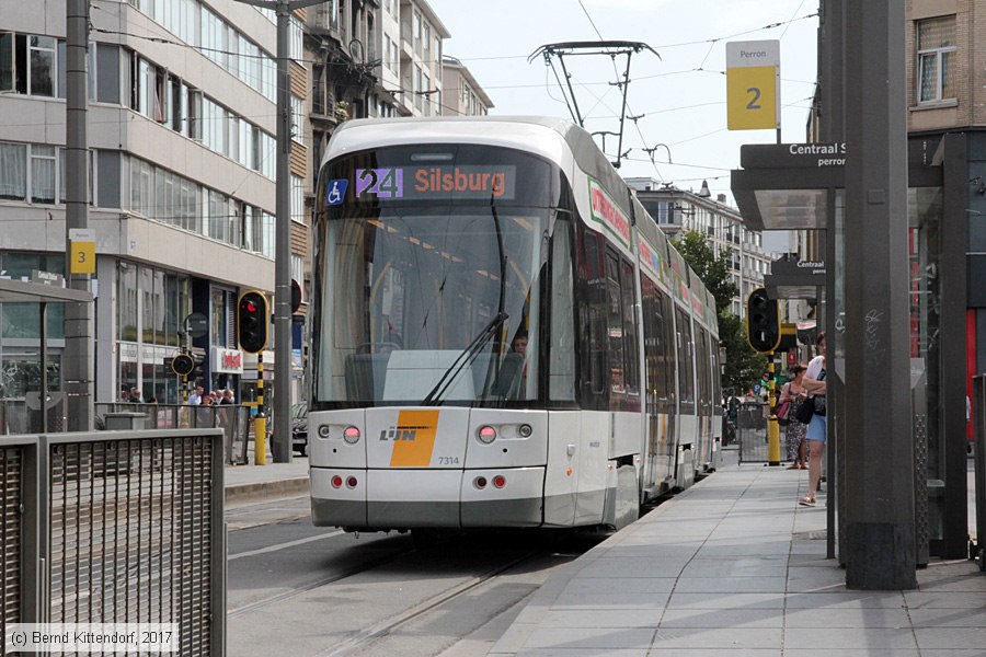 Stra&szlig;enbahn Antwerpen - 7314
/ Bild: antwerpen7314_bk1708230034.jpg