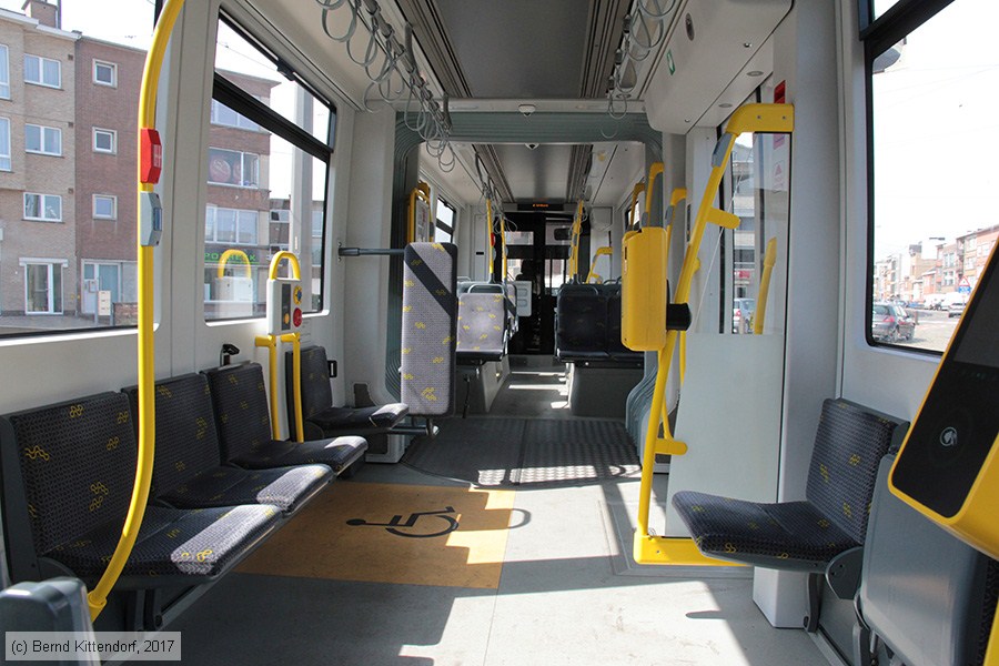 Stra&szlig;enbahn Antwerpen - 7323 - Innenansicht
/ Bild: antwerpen7323_bk1708230077.jpg