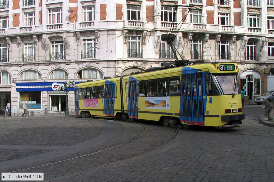 Stra&szlig;enbahn Br&uuml;ssel - 7701
/ Bild: bruxelles7701_cw002958.jpg
