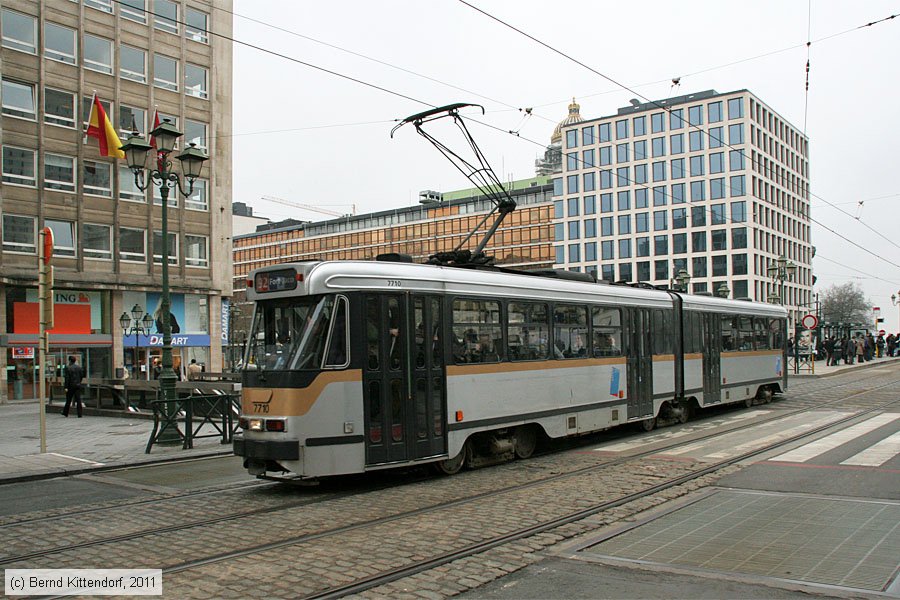Stra&szlig;enbahn Br&uuml;ssel - 7710
/ Bild: bruxelles7710_bk1102250154.jpg