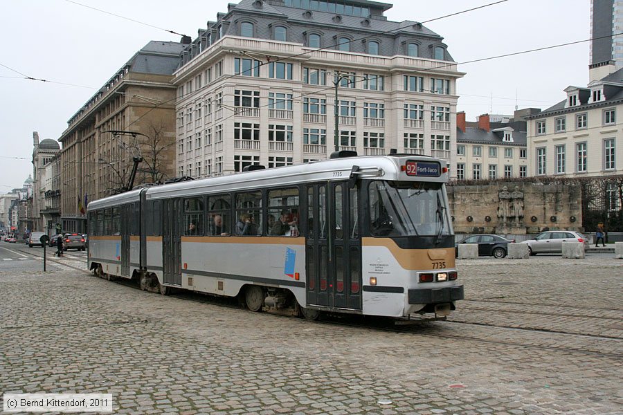 Straßenbahn Brüssel - 7735
/ Bild: bruxelles7735_bk1102250135.jpg Straßenbahn Brüssel - 7735
/ Bild: bruxelles7735_bk1102250135.jpg