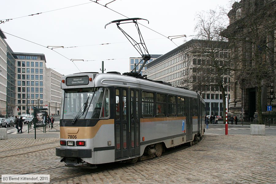 Straßenbahn Brüssel - 7806
/ Bild: bruxelles7806_bk1102250130.jpg Straßenbahn Brüssel - 7806
/ Bild: bruxelles7806_bk1102250130.jpg