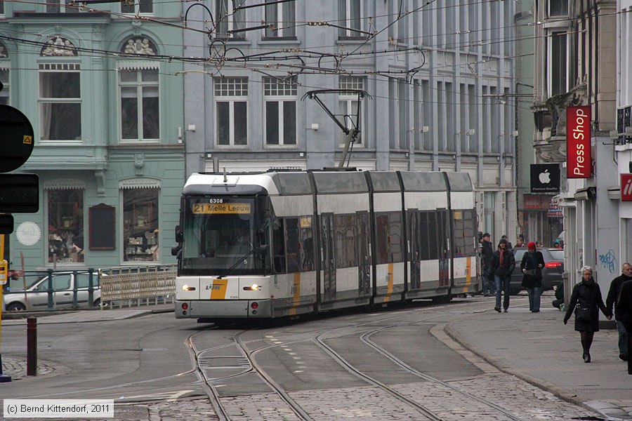 Stra&szlig;enbahn Gent - 6308
/ Bild: gent6308_bk1102200104.jpg