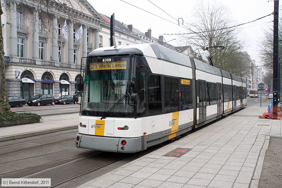 Stra&szlig;enbahn Gent - 6308
/ Bild: gent6308_bk1102200109.jpg