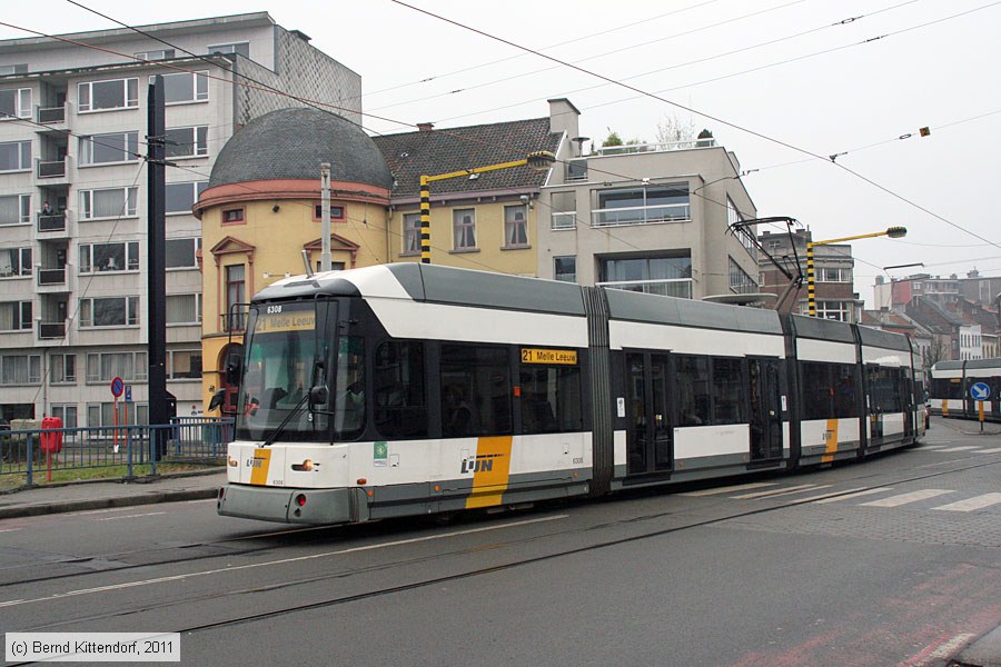 Stra&szlig;enbahn Gent - 6308
/ Bild: gent6308_bk1102200187.jpg