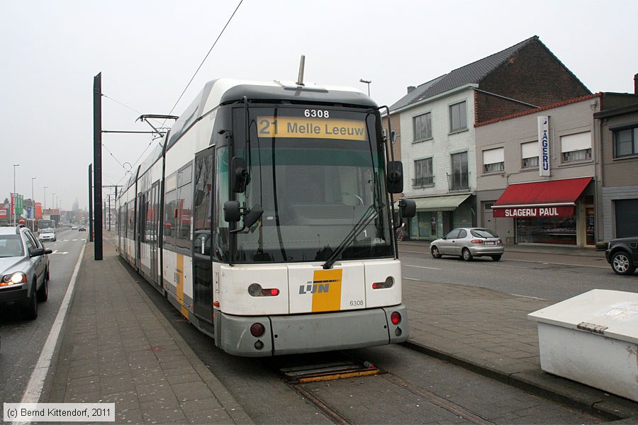 Stra&szlig;enbahn Gent - 6308
/ Bild: gent6308_bk1102240104.jpg