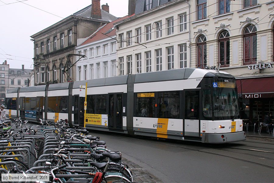 Stra&szlig;enbahn Gent - 6315
/ Bild: gent6315_bk1102240083.jpg