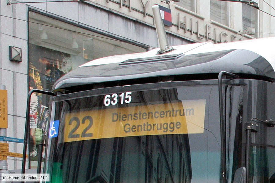 Stra&szlig;enbahn Gent - 6315
/ Bild: gent6315_bk1102240084.jpg