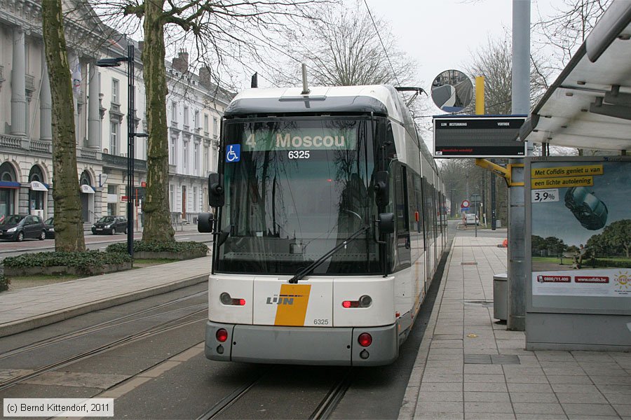 Straßenbahn Gent - 6325
/ Bild: gent6325_bk1102200105.jpg Straßenbahn Gent - 6325
/ Bild: gent6325_bk1102200105.jpg