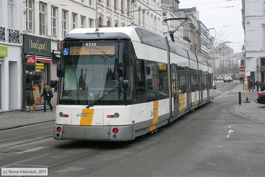 Straßenbahn Gent - 6335
/ Bild: gent6335_bk1102200095.jpg Straßenbahn Gent - 6335
/ Bild: gent6335_bk1102200095.jpg