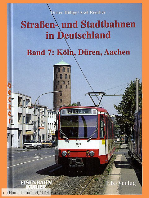 Straßen- und Stadtbahnen in Deutschland - Band 7: Köln, Düren, Aachen
/ Bild: buch_isbn3-88255-338-3.jpg