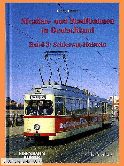 Straßen- und Stadtbahnen in Deutschland - Band 8: Schleswig-Holstein
/ Bild: buch_isbn3-88255-339-1.jpg