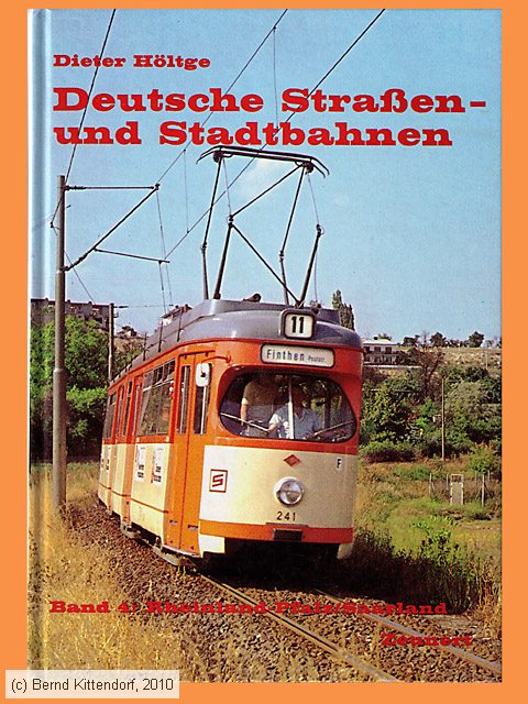 Deutsche Straßen- und Stadtbahnen - Band 4: Rheinland-Pfalz / Saarland
/ Bild: buch_isbn3-921237-60-2.jpg