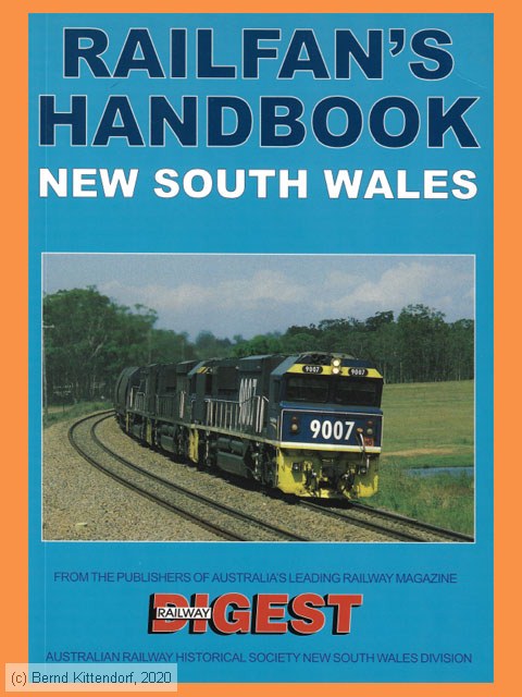 Railfan's Handbook - New South Wales
/ Bild: buch_isbn0-909650-43-8.jpg