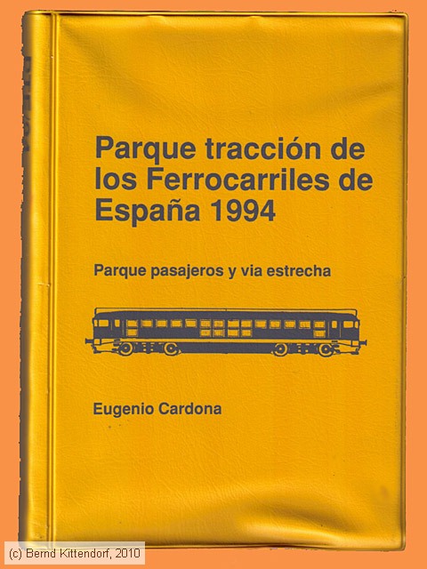 PTE 94 - Parque tracción de los Ferrocarriles de España 1994
/ Bild: buch_isbn91-7266-130-5.jpg
