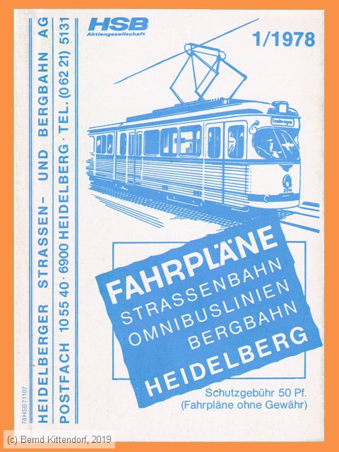 Heidelberg - HSB - Fahrpläne 1/1978
/ Bild: buch_ohnefpheidelberg1978.jpg