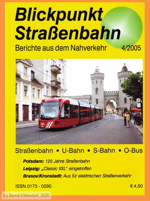 Blickpunkt Straßenbahn
/ Bild: buch_issn0173-0290-200504.jpg