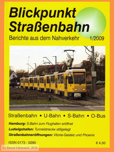 Blickpunkt Straßenbahn
/ Bild: buch_issn0173-0290-200901.jpg