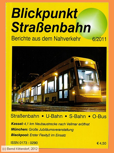 Blickpunkt Straßenbahn
/ Bild: buch_issn0173-0290-201106.jpg