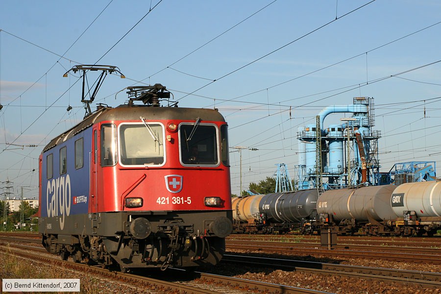 SBB Cargo - 421381-5
/ Bild: sbb4213815_bk0709200015.jpg