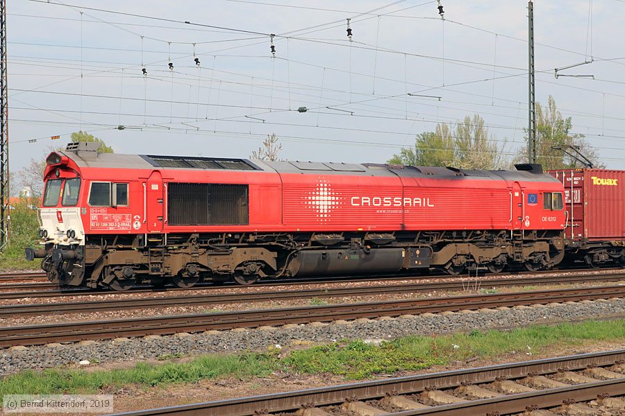 Crossrail - DE6312
/ Bild: crossrailde6312_bk1904160009.jpg Crossrail - DE6312
/ Bild: crossrailde6312_bk1904160009.jpg