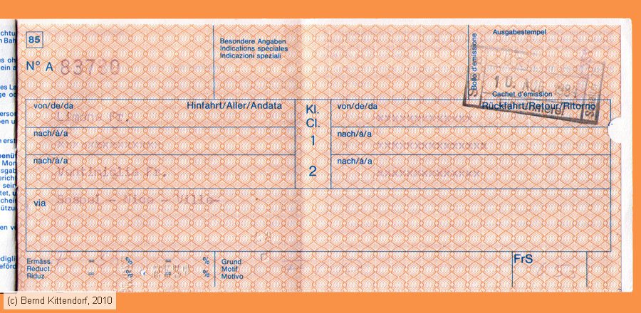 SBB - Fahrkarte
/ Bild: sbb_fk19840810b.jpg