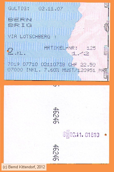 SBB - Fahrkarte
/ Bild: sbb_fk20071102efka.jpg