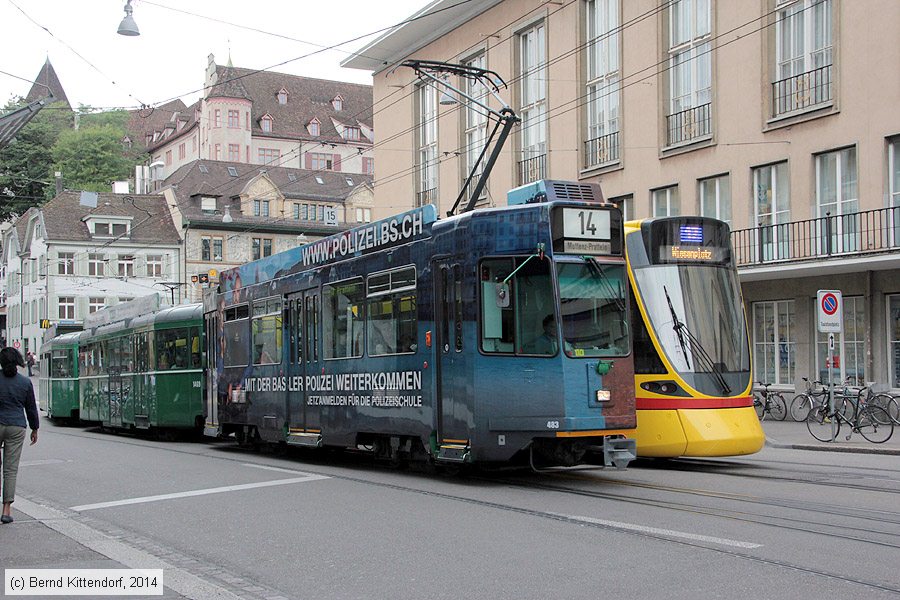 Basel - Straßenbahn - 483
/ Bild: basel483_bk1408110580.jpg