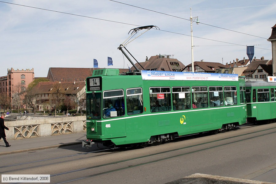 Basel - Straßenbahn - 495
/ Bild: basel495_bk0803300090.jpg