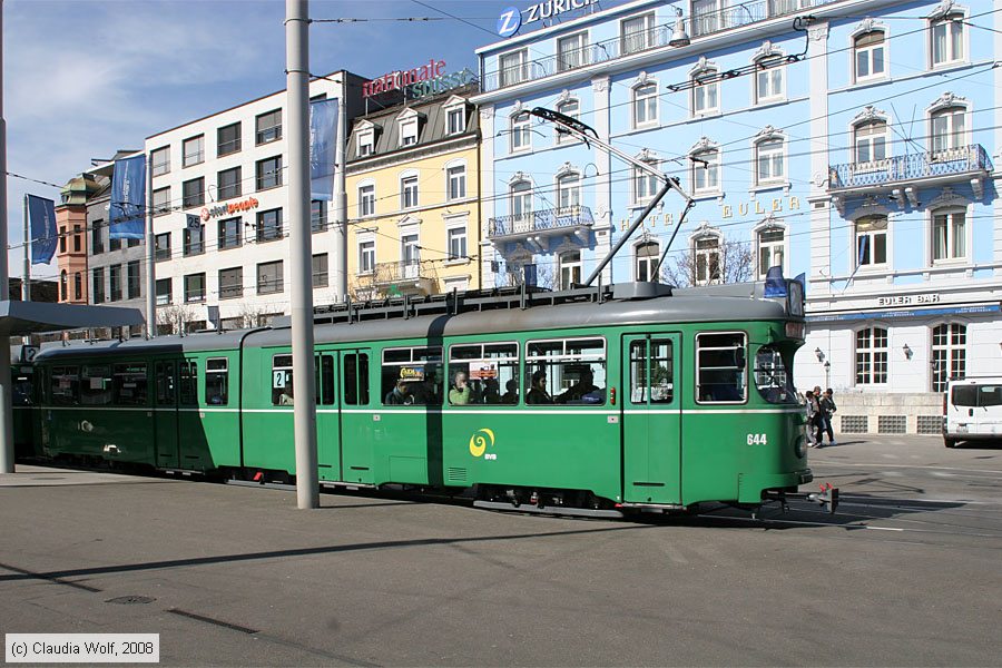 Basel - Stra&szlig;enbahn - 644
/ Bild: basel644_cw0803300029.jpg