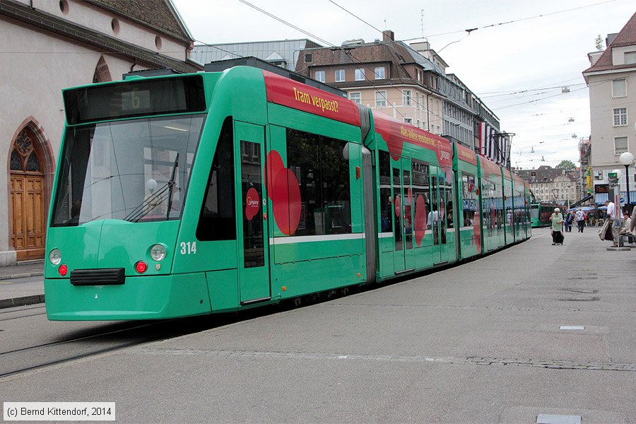 Basel - Straßenbahn - 314
/ Bild: basel314_bk1408110247.jpg