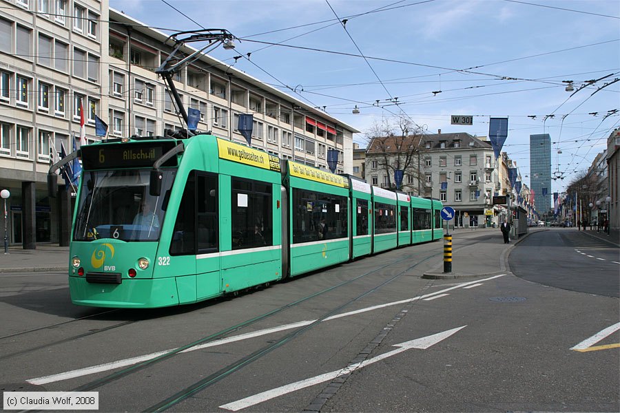 Basel - Straßenbahn - 322
/ Bild: basel322_cw0803300105.jpg