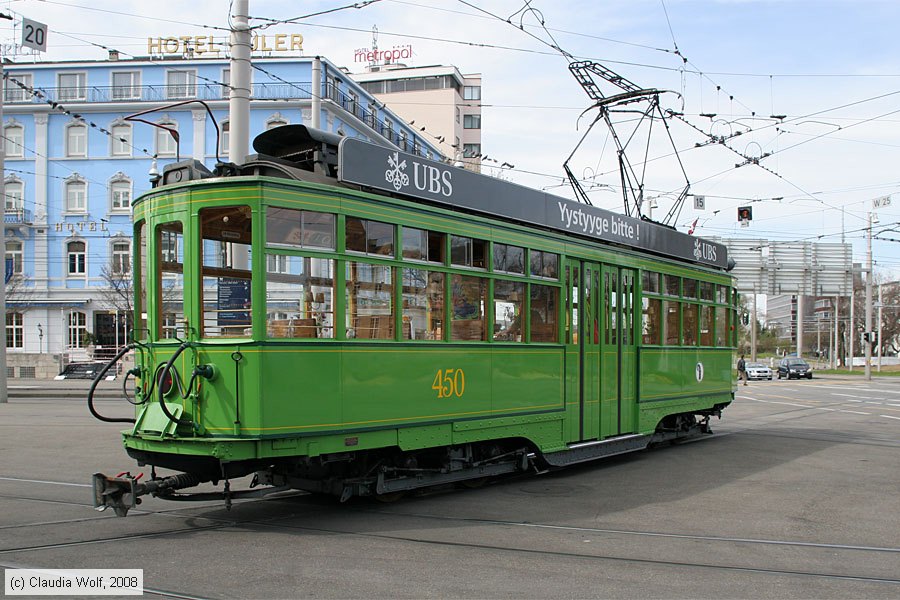 Basel - Straßenbahn - 450
/ Bild: basel450_cw0803300138.jpg