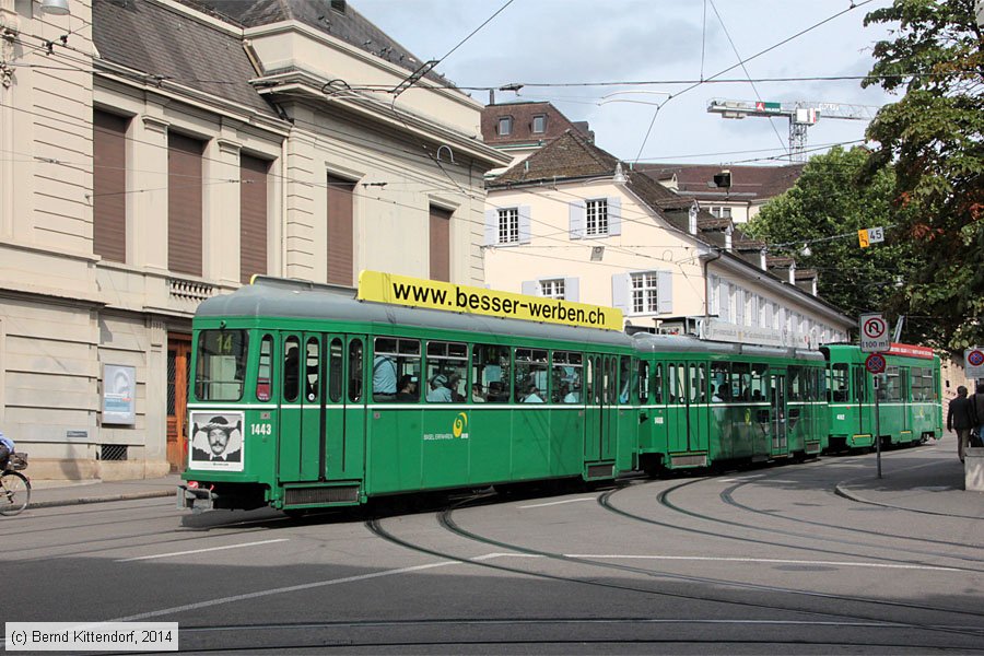 Basel - Straßenbahn - 1443
/ Bild: basel1443_bk1408110478.jpg Basel - Straßenbahn - 1443
/ Bild: basel1443_bk1408110478.jpg
