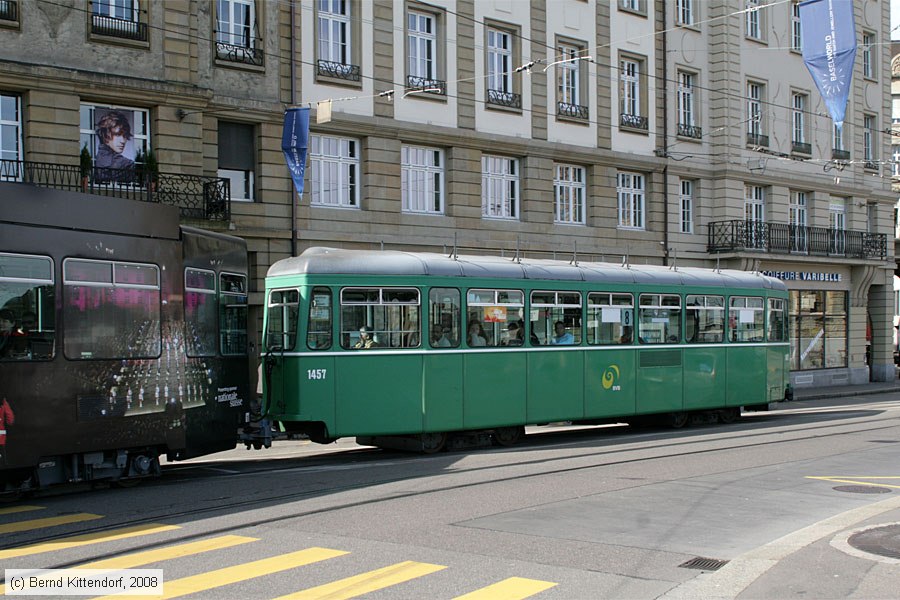 Basel - Straßenbahn - 1457
/ Bild: basel1457_bk0803300046.jpg