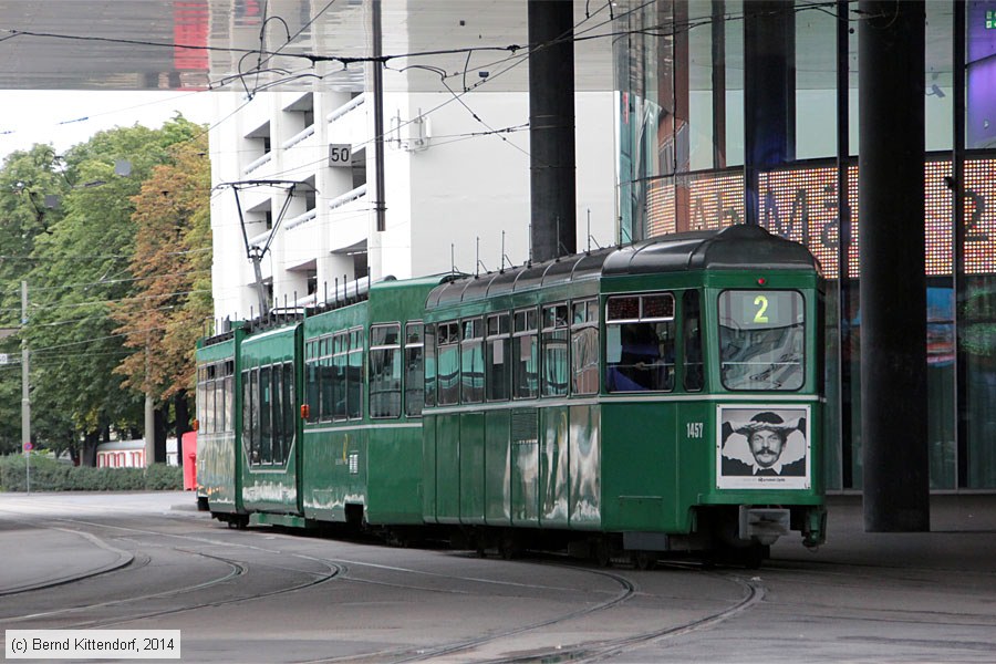 Basel - Straßenbahn - 1457
/ Bild: basel1457_bk1408110162.jpg