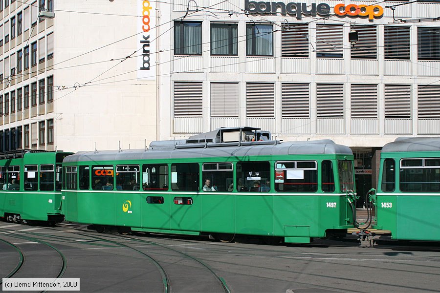 Basel - Straßenbahn - 1497
/ Bild: basel1497_bk0802240264.jpg Basel - Straßenbahn - 1497
/ Bild: basel1497_bk0802240264.jpg