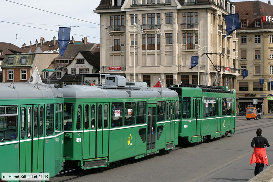 Basel - Straßenbahn - 1497
/ Bild: basel1497_bk0803300101.jpg Basel - Straßenbahn - 1497
/ Bild: basel1497_bk0803300101.jpg