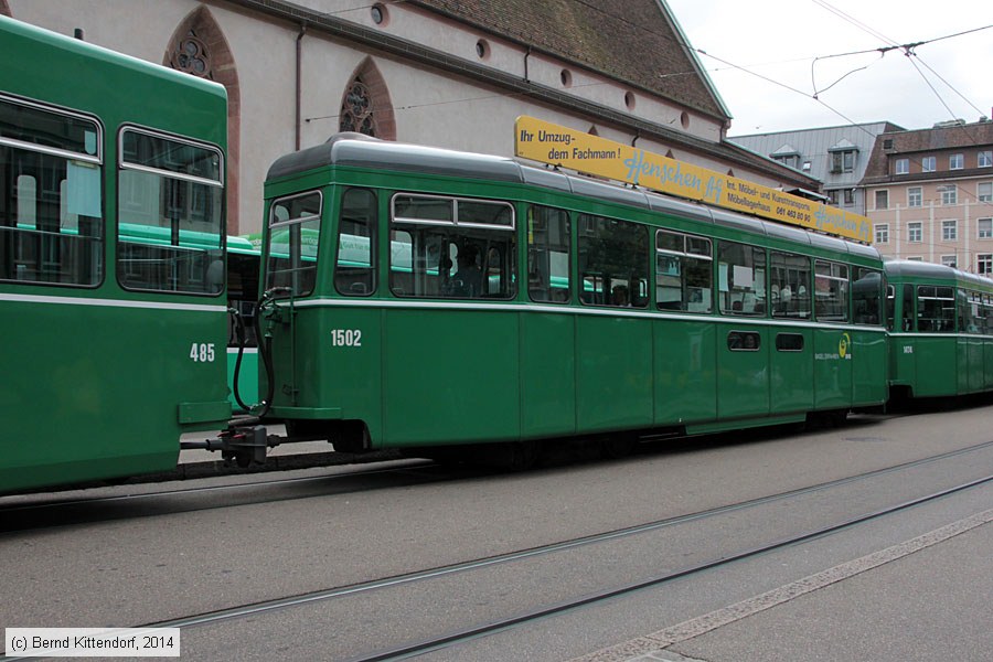 Basel - Straßenbahn - 1502
/ Bild: basel1502_bk1408110276.jpg Basel - Straßenbahn - 1502
/ Bild: basel1502_bk1408110276.jpg