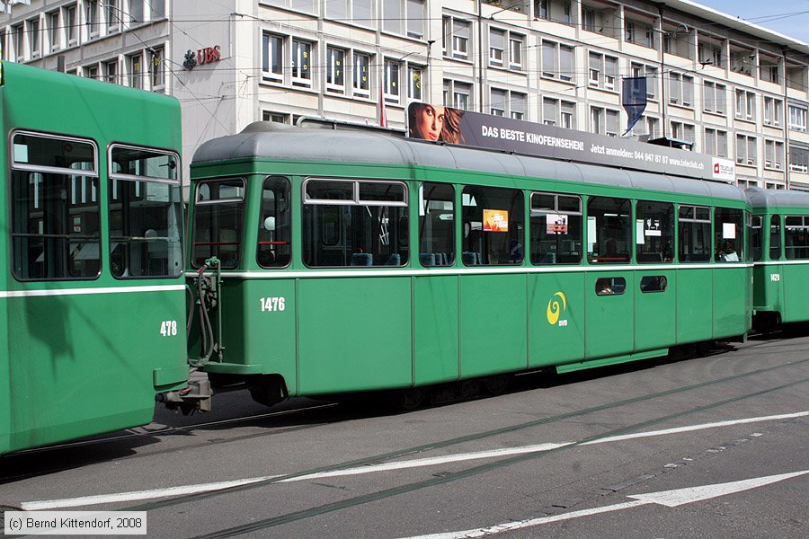 Basel - Straßenbahn - 1476
/ Bild: basel1476_bk0803300113.jpg Basel - Straßenbahn - 1476
/ Bild: basel1476_bk0803300113.jpg