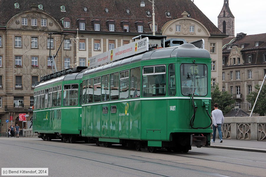 Basel - Straßenbahn - 1487
/ Bild: basel1487_bk1408110329.jpg Basel - Straßenbahn - 1487
/ Bild: basel1487_bk1408110329.jpg