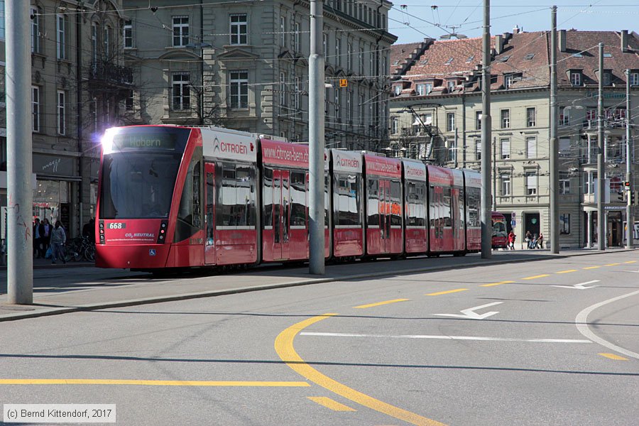Bern - Straßenbahn - 668
/ Bild: bern668_bk1703270045.jpg