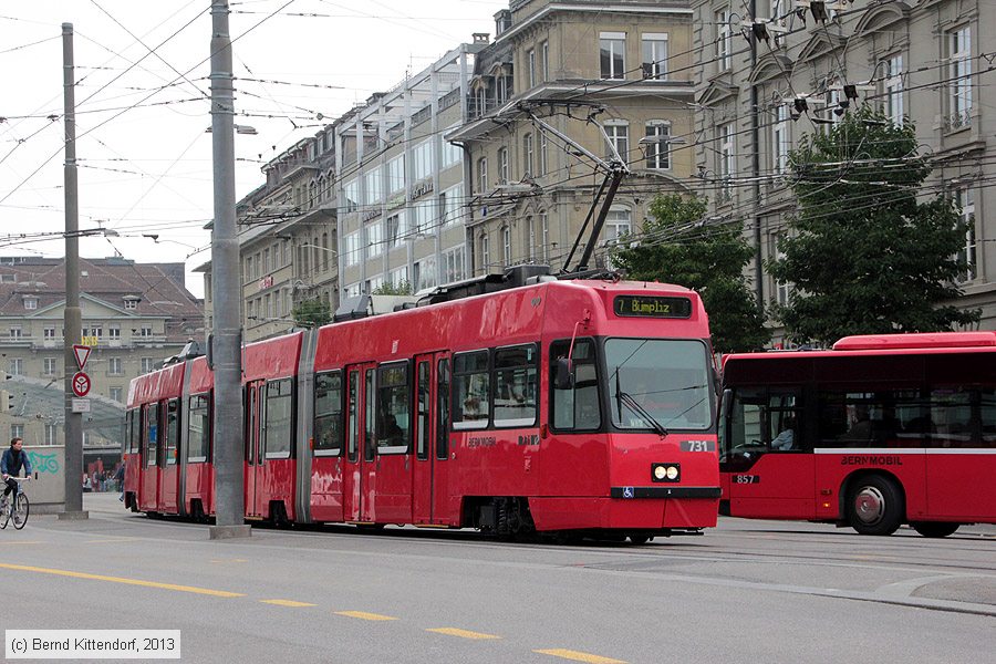 Bern - Straßenbahn - 731
/ Bild: bern731_bk1310020074.jpg
