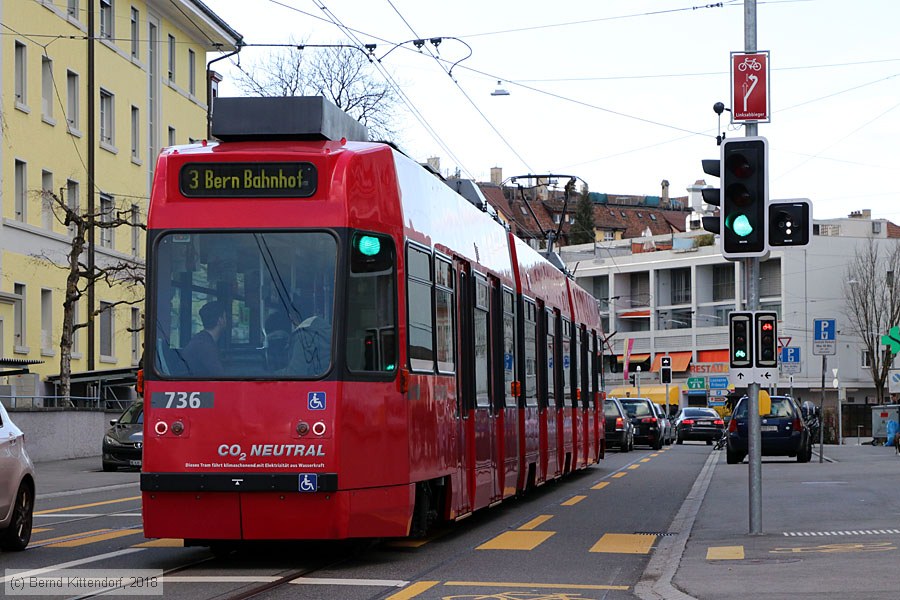 Bern - Straßenbahn - 736
/ Bild: bern736_bk1804050240.jpg Bern - Straßenbahn - 736
/ Bild: bern736_bk1804050240.jpg