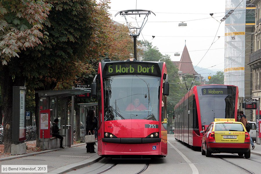 Bern - Straßenbahn - 751
/ Bild: bern751_bk1310020085.jpg