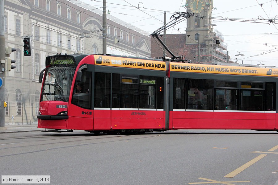 Bern - Straßenbahn - 754
/ Bild: bern754_bk1310020150.jpg