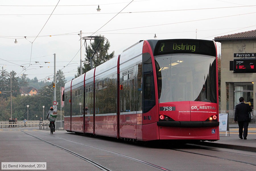 Bern - Straßenbahn - 758
/ Bild: bern758_bk1310020563.jpg