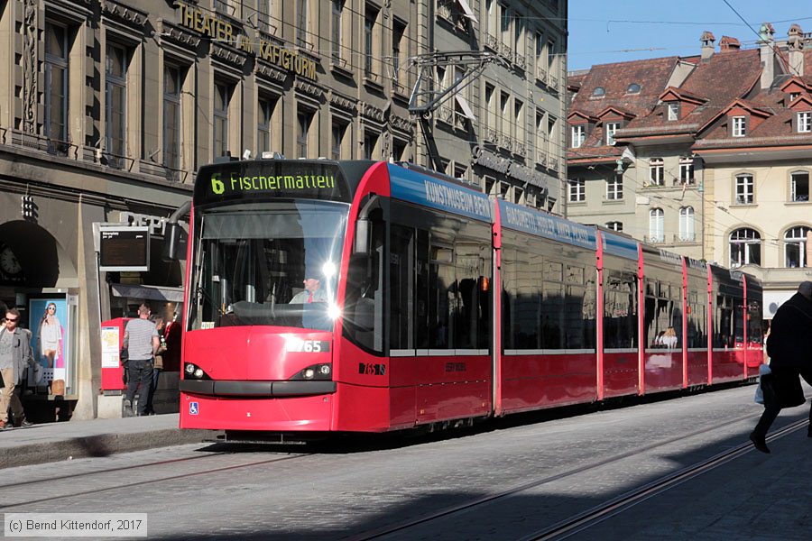 Bern - Stra&szlig;enbahn - 765
/ Bild: bern765_bk1703270220.jpg